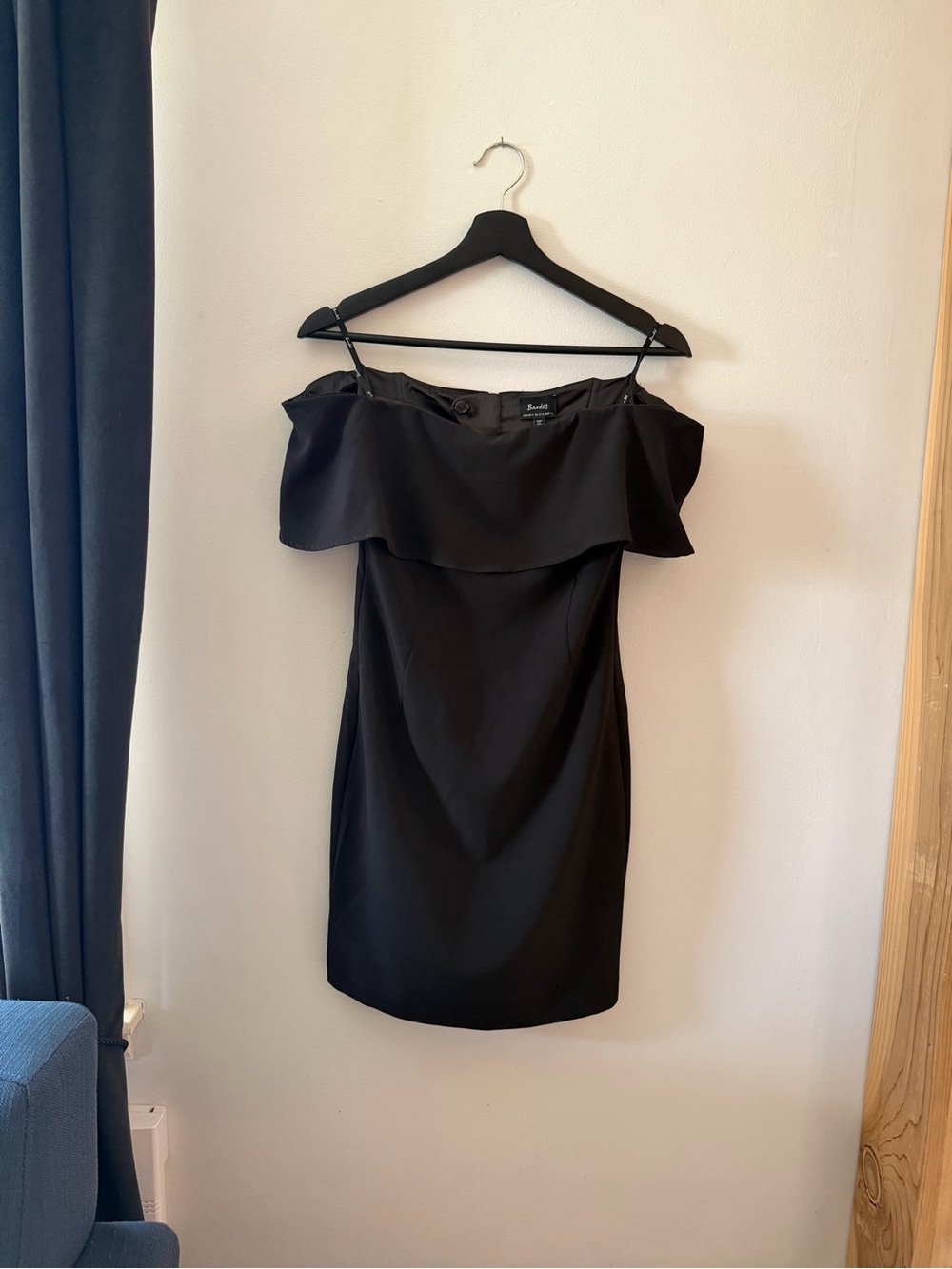Bardot Off the Shoulder Cocktail Dress